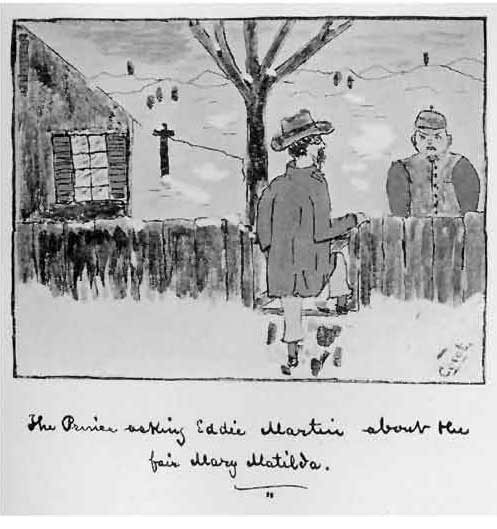 THE PRINCE ASKING EDDIE MARTIN ABOUT THE FAIR
MARY MATILD.