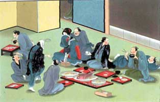 A TEA-HOUSE MERRY-MAKING