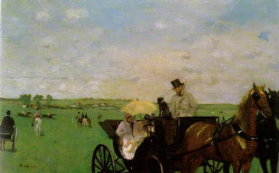 Degas - Carriages at the Races