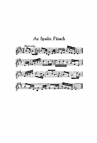 An Spailin F&aacute;nach <i>Moderately</i>MUSIC