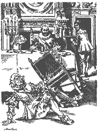 "...no tan presto se alz&oacute; del asiento como estaba en el suelo...."