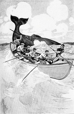 "SUDDENLY THE MATE GAVE A HOWL&mdash;'STARN ALL!"