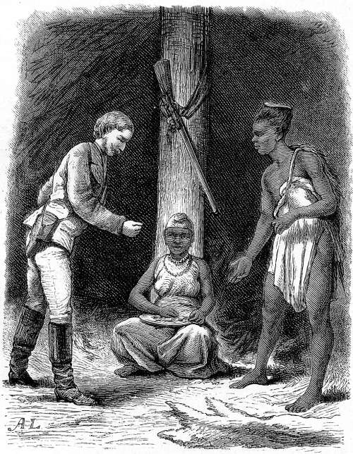 Mein Gesandter bei K&ouml;nig Gassibone.