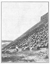  FIG. 21.&mdash;The destruction caused by freezing water.