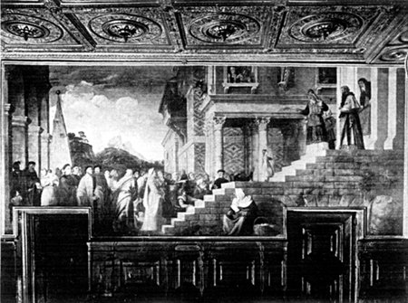 THE PRESENTATION FROM THE PAINTING BY TITIAN
In the Accademia