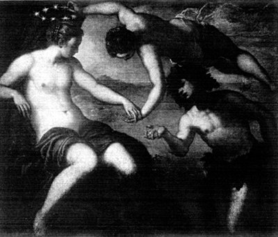 BACCHUS AND ARIADNE FROM THE PAINTING BY TINTORETTO
In the Doges' Palace