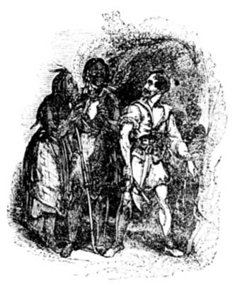 They took every
white man as an inferior attendant