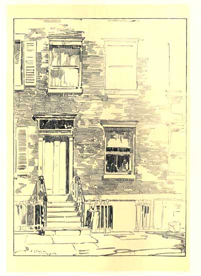 59, GROVE STREET. On the site of the house where Thomas
Paine died