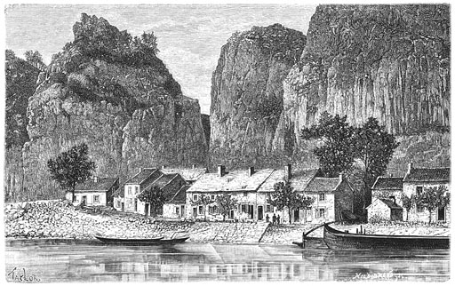 De rotsen van Fr&ecirc;nes.