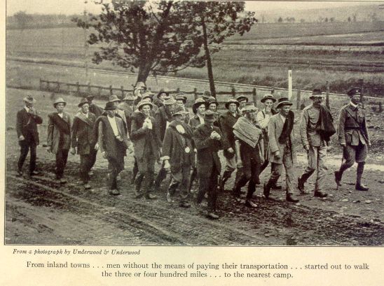 From inland towns&nbsp;… men without the means of paying their transportation