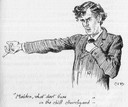 Maiden, what dost thou in the chill churchyard&mdash;