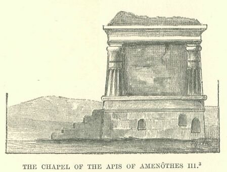 245.jpg the Chapel of The Apis Of Amek�thes Iii. 