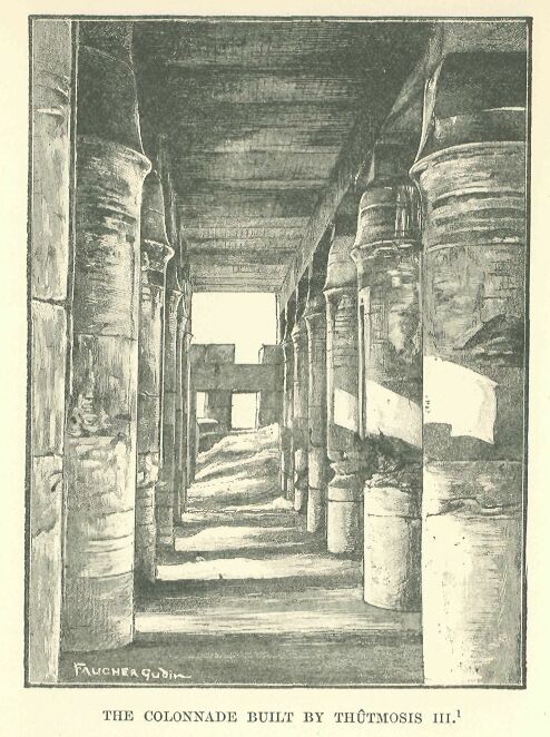 078.jpg the Colonnade Built by Th�tmosis Iii 