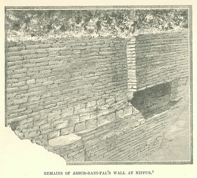 294.jpg Remains of Assur-bani-pal&rsquo;s Wall at Nippur 