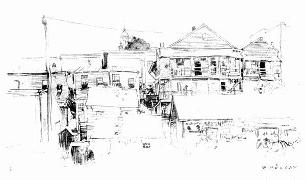 Over the tenement roofs one catches sight of sundry other buildings of a more self-respecting character, and, far
off, the cupola of Vicksburg's old stone court house