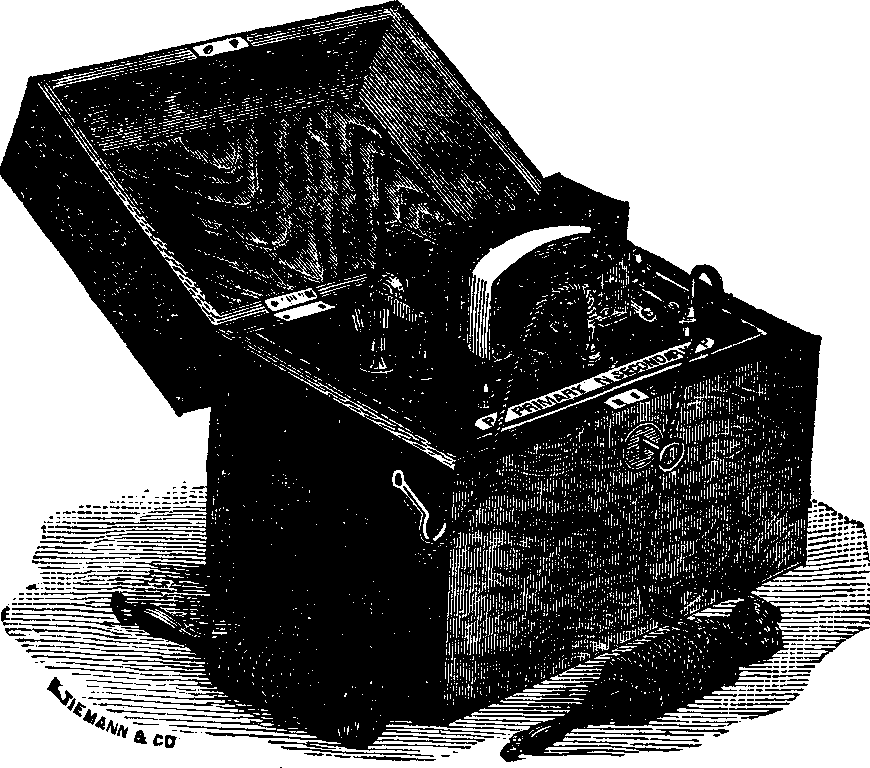 Illustration:
Fig. 8. A small Battery for home use.
