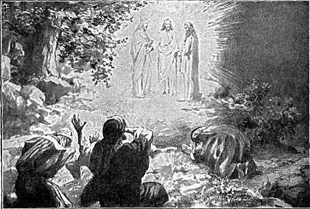 THE TRANSFIGURATION A
TYPE OF HIS COMING

"Behold, there appeared unto them Moses
and Elias talking with Him." Matt. 17:3.