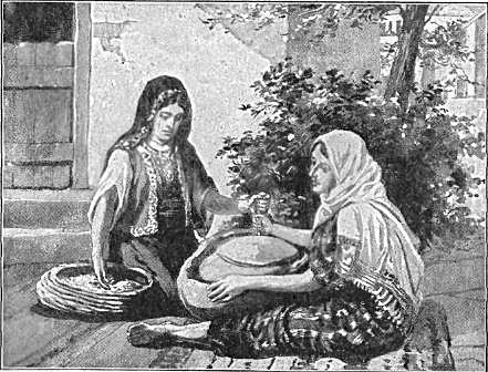 AN ANCIENT FLOUR MILL

"Two women shall be grinding at the mill;
the one shall be taken, and the other left."
Matt. 24:41.