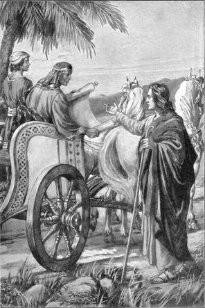 PHILIP AND THE EUNUCH

"Understandest thou what thou
readest?" Acts 8:30.