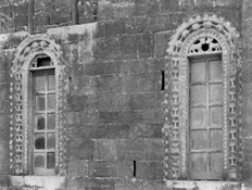XXVIII. Windows in the Fa&ccedil;ade of S. Gregorio, Bari, Italy.