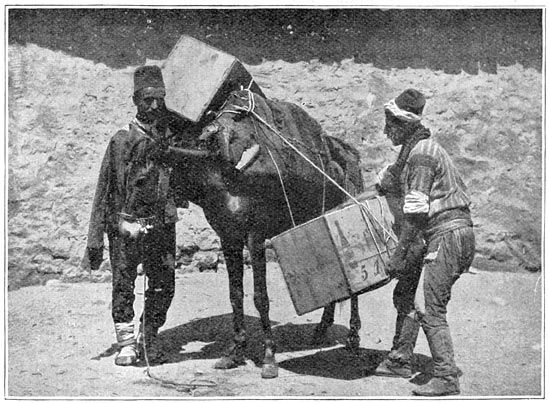 De “bagagewagen” voor Armeni&euml;.