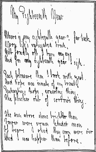 FACSIMILE OF A POEM FROM TARGUM

A Translation from the French by George Borrow