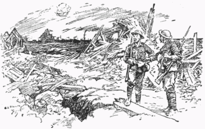 THE OPTIMIST.
"If this is the right village, then we're all right. The instructions is clear: Go past the post-office and sharp to the left afore you come to the church."