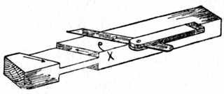 Fig. 91.&mdash;Bridle Joint at Angle other than Right Angle.