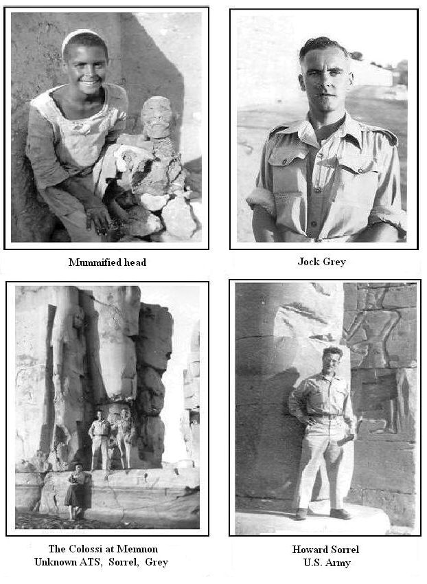 THE VISIT TO LUXOR,�KARNAK�AND THEBES.� NOVEMBER�1945