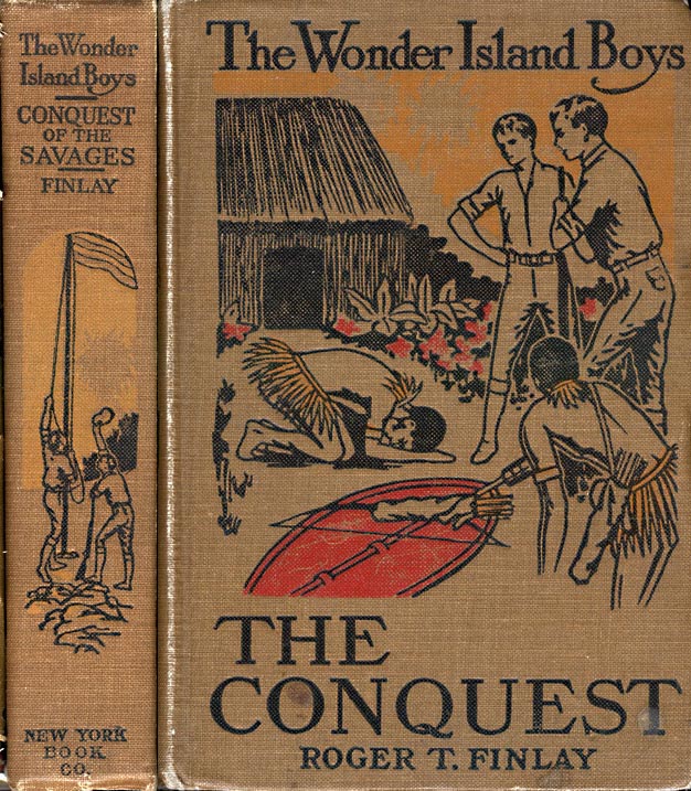 Spine and cover for The Conquest