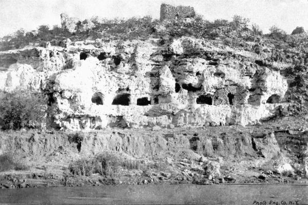 PL. XCIb&mdash;
CAVATE DWELLINGS&mdash;OAK CREEK