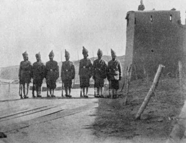 Fig. 137. North Waz&iacute;rist&aacute;n Militia and Border Post.