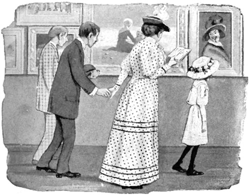 "WE LOOKED IN VAIN FOR THE KIND OF PICTURES THAT MOTHER
USED TO MAKE AND FATHER USED TO BUY"