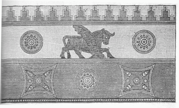 22.&mdash;COLORED FRIEZE IN ENAMELLED TILES.