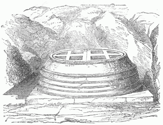 37.&mdash;"DISH-COVER" TOMB AT MUGHEIR. (Taylor.)