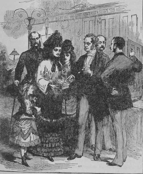 BANK OF ENGLAND SCENE.&mdash;VISITOR HOLDING &pound;1,000,000
($5,000,000) BANK OF ENGLAND NOTES.