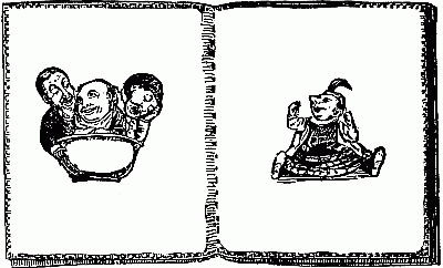 Fig. 119&mdash;Three Wise Men of Gotham and  Fig  121&mdash;Little Jack Horner.