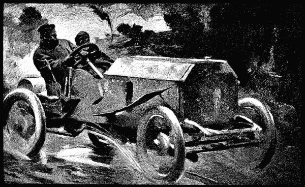 'Speed', From a Painting by Louis de Schryver,
Paris Salon, 1906