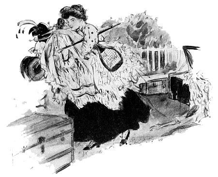 “Never in the history of trunks was the act of
unpacking done so quickly or so recklessly”