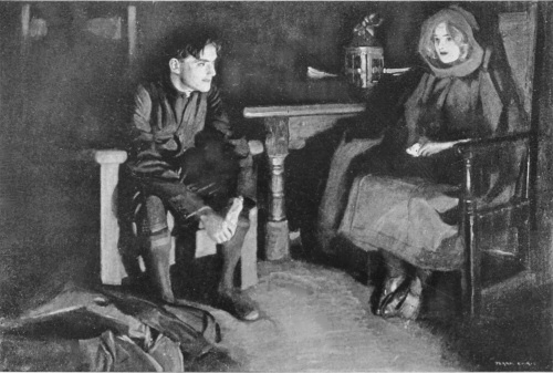 "'I'd like to come down here for the summer vacation,'
said the boy, awkwardly."