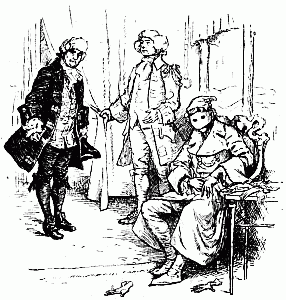 Bess&eacute; introduced to the Man in White