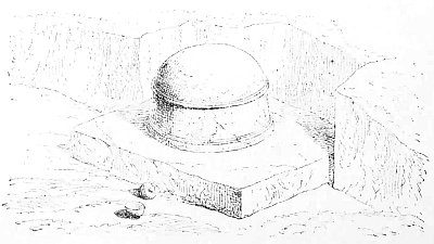 Fig. 165.&mdash;Tomb at Mugheir; from Taylor.