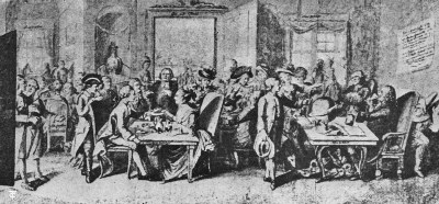 Coffee House in Germany&mdash;Middle of the Seventeenth Century