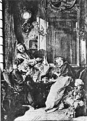 "Petit D&eacute;jeuner," by Boucher