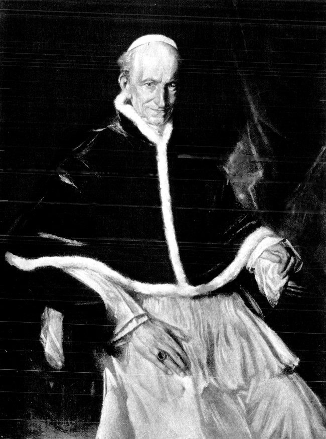 POPE LEO XIII.

From the Portrait by Lenbach
