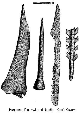 Harpoons, Pin, Awl, and Needle&mdash;Kent’s Cavern.