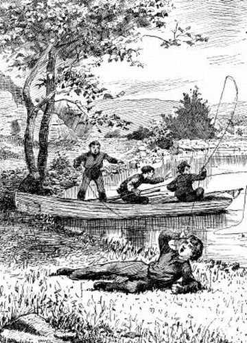 AN UNEXPECTED CATCH.&mdash;Drawn by A.&nbsp;B. Frost.