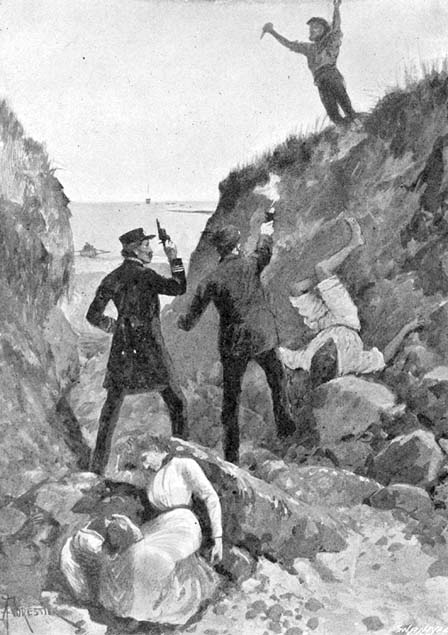 Another man fell
with a loud cry