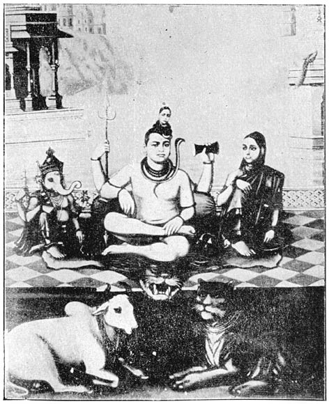 Een der Goden van de Hindu&rsquo;s.