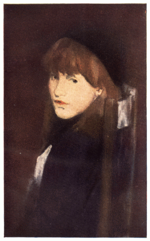 PLATE XLIX.&mdash;J. M. WHISTLER

LILLIE IN OUR ALLEY

In the possession of John J. Cowan, Esq.